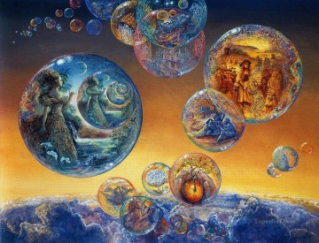 Fantasía Painting - JW burbujas del tiempo Fantasía